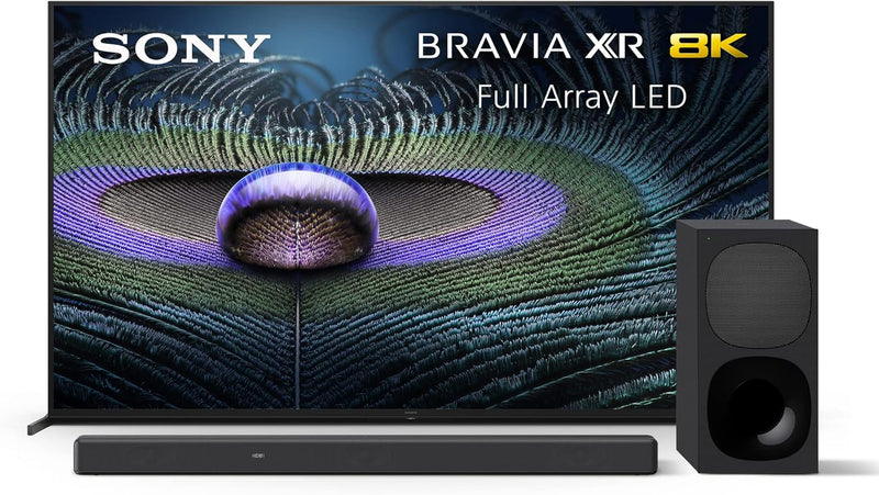 Sony BRAVIA XR Z9J 85-Inch 8K TV with HT-G700 Soundbar — main product image