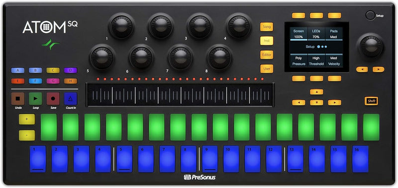 PreSonus 2020 ATOM SQ MIDI Keyboard Pad Controller (Renewed) — main product image