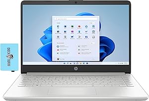 HP fq0013dx-3728-10642 14" HD Laptop, Ryzen 3, 16GB RAM, 2TB SSD, Win 10 Pro