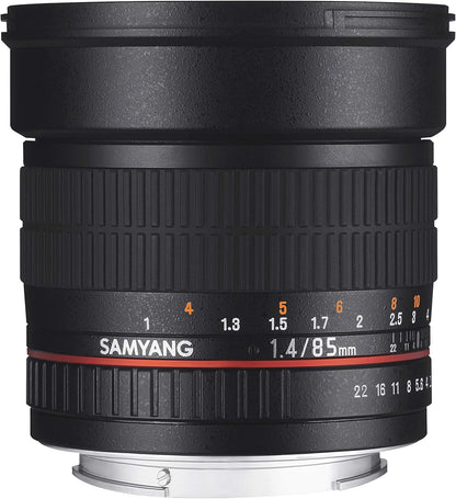 Samyang SY85M-P 85mm F1.4 Lens Pentax K Mount