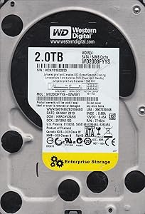 Western Digital WD2003FYYS-02W0B1 2TB Enterprise HDD