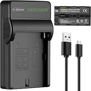 Neewer 90093483 Camera Battery Charger Sony NP-F550