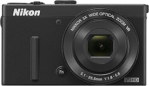 Nikon 26459 COOLPIX P340 Digital Camera Black Wi-Fi