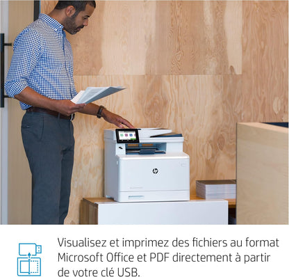 HP M479fdn Color LaserJet Pro Multifunction Printer