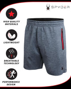 Spyder Active Shorts Men's Athletic Performance Running Shorts