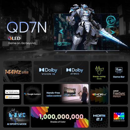 Hisense 100QD7N 100-Inch QLED 4K Google Smart TV