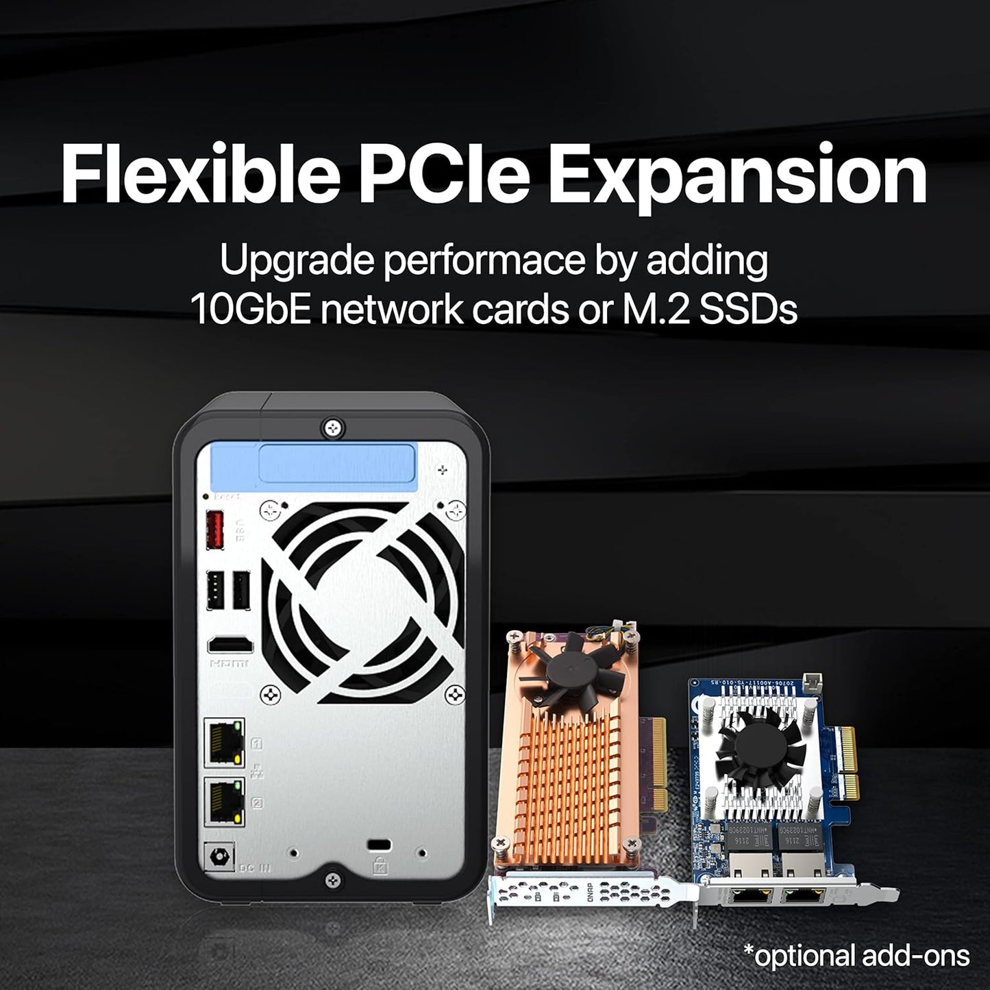 QNAP TS-264-8G-US 2-Bay NAS 4TB Seagate IronWolf RAID Bundle