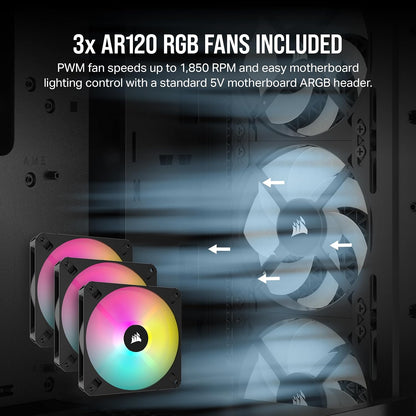 Corsair CC-9011255-WW 3000D RGB Airflow PC Case