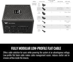 Thermaltake Toughpower GF3 850W PSU: ATX 3.0, PCIe 5.0