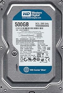 Western Digital WD5000AAKX WD Blue 500GB Desktop Hard Drive — main product image