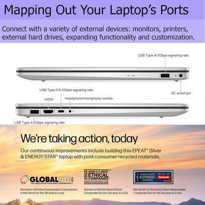 HP 0001tg 17.3" Touchscreen Laptop w/Office 365