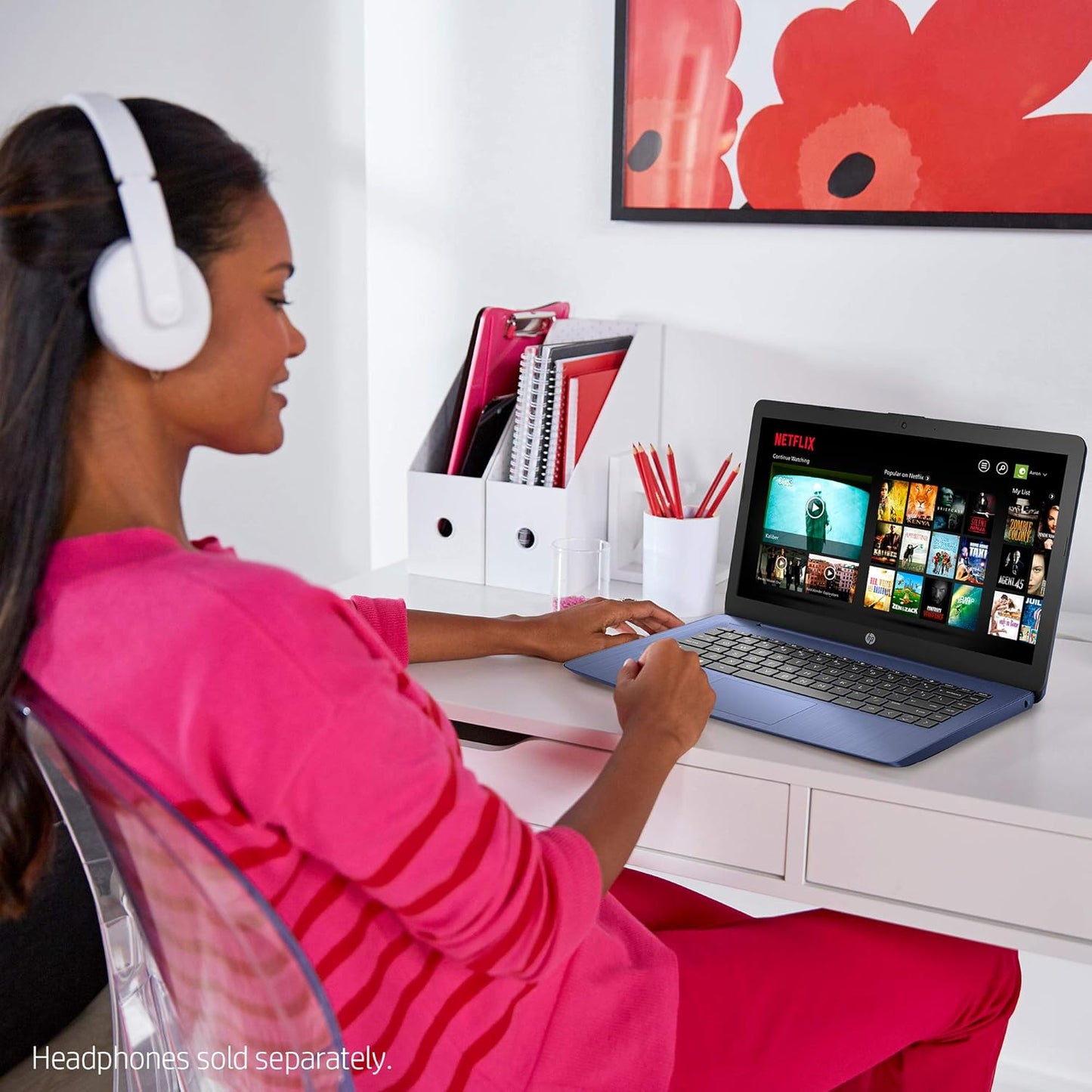 HP HPblackM Stream 14-Inch Celeron HD Laptop Renewed