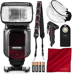 Yongnuo 949241 TTL Speedlite Flash Nikon Bundle