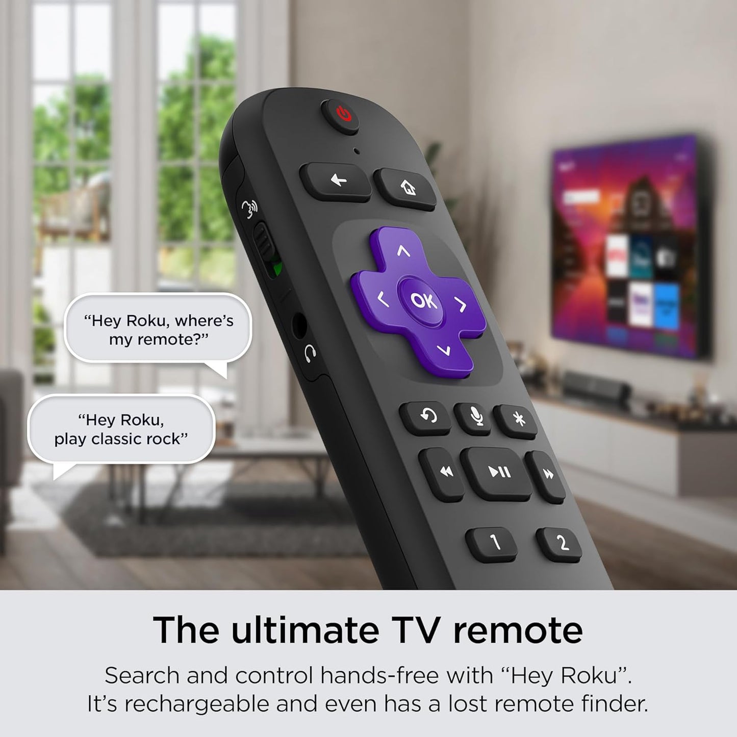 Roku 65R6A5R 65-Inch 4K QLED Smart TV - Dolby Vision