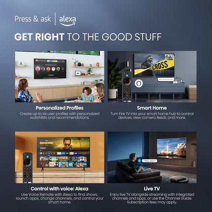 Hisense 50A7NF 50-Inch 4K UHD Smart Fire TV