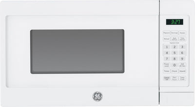 GE JEM3072DHWW 0.7 Cu. Ft. White Countertop Microwave