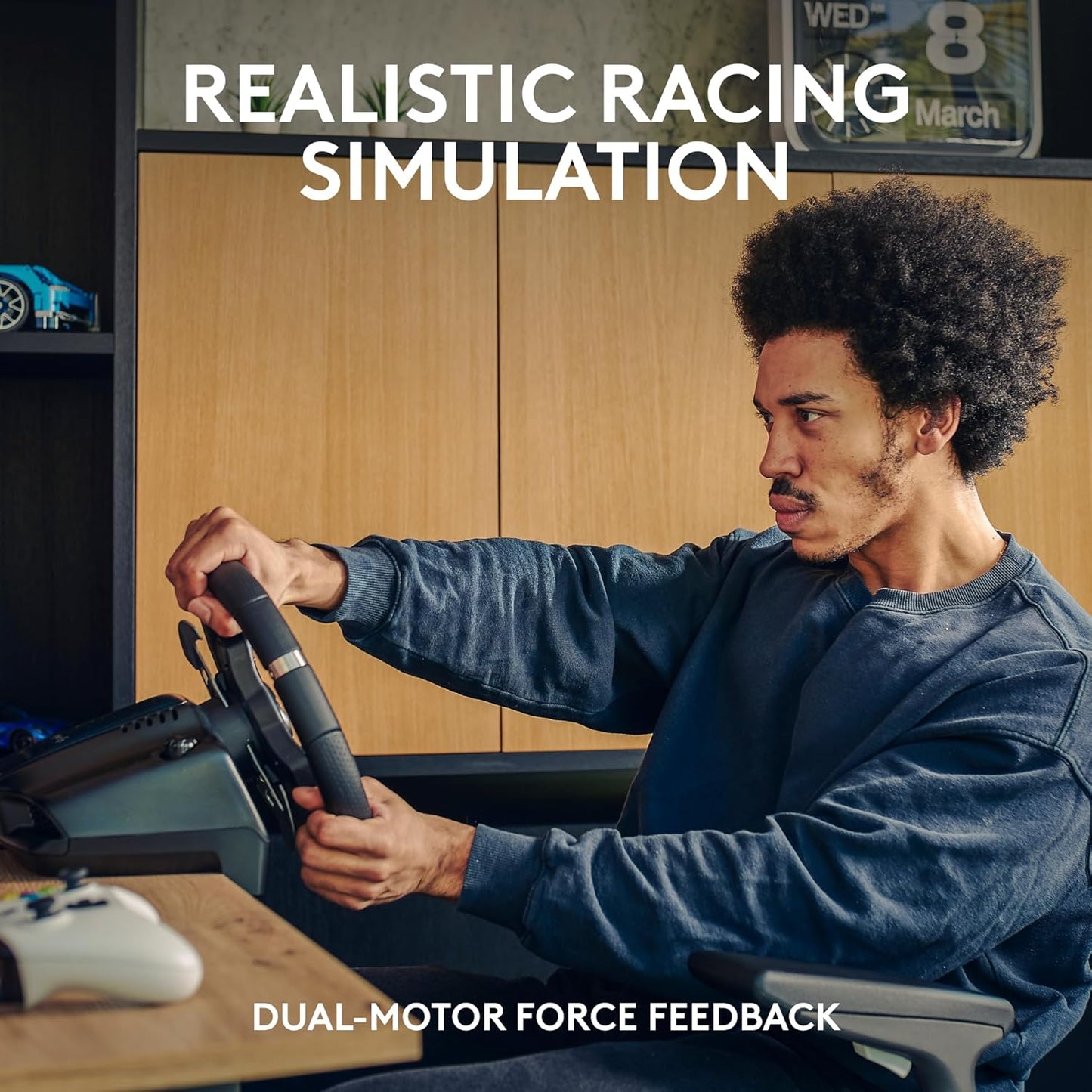 Logitech G920 Racing Wheel and Shifter Bundle