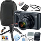Canon SX740 HS 40x Zoom Compact Camera Bundle (Renewed)