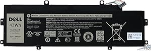 Dell Chromebook 11 3120 Replacement Battery - 43Wh 11.1V — main product image
