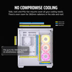 Corsair CC-9011281 iCUE Link 3500X RGB ATX Case