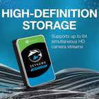Seagate ST4000VXZ16 Skyhawk 4TB Surveillance HDD