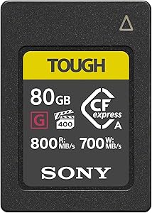 Sony CEA-G80T 80GB CFexpress Type A Memory Card