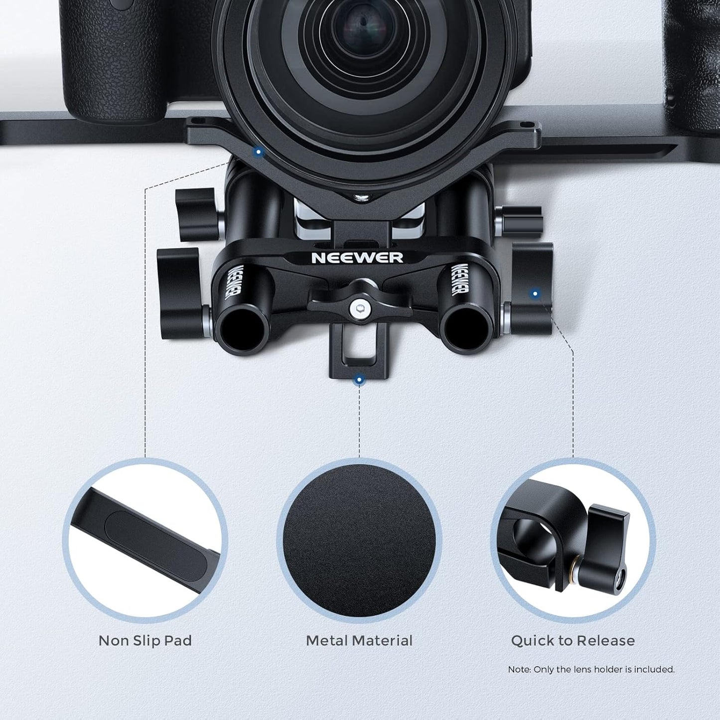 Neewer 10100886 Telephoto Lens Support Bracket