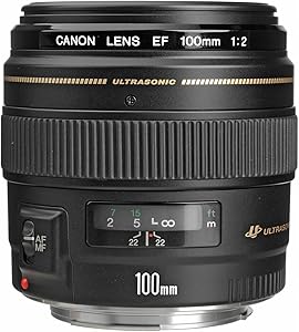 Canon 2518A003 EF 100mm f/2 USM Portrait Lens