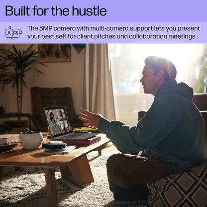 HP 9R1M5UA#ABA Envy x360 15" FHD Touch Laptop, Intel Ultra 5