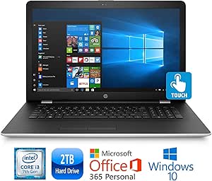 HP 17-bs011cy 17.3" Laptop i3 8GB 2TB HDD Refurbished