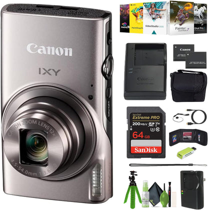 Canon 1078C001_EDI_2 PowerShot IXY 650 Compact Camera Bundle
