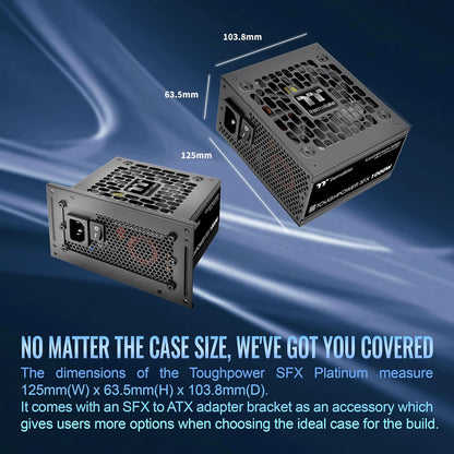 Thermaltake PS-STP-1000FNFAPU-1 1000W Platinum ATX 3.1 PSU
