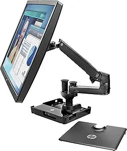 HP W3Z73AA Hot Desk Monitor Stand — main product image