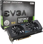 EVGA GeForce GTX 970 4GB SC GAMING Graphics Card (Renewed)