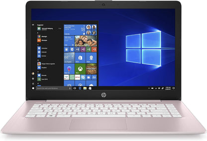 HP 14-cb188nr: Stream 14" Laptop, Celeron, 4GB, 64GB eMMC, Rose Pink