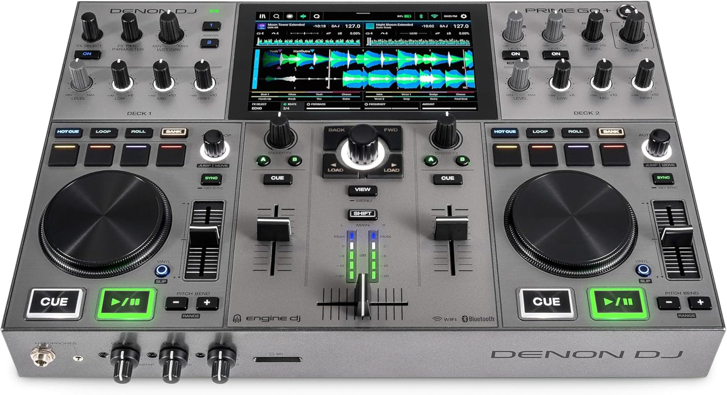 Denon DJ Prime Go+ Portable DJ Controller Stem Separation