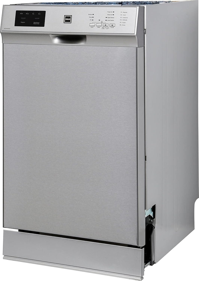 RCA RZ0381 18-Inch Built-in Fullsize Stainless Dishwasher — main product image