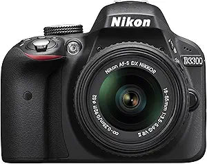 Nikon D3300 24.2MP Digital SLR Camera (Renewed)