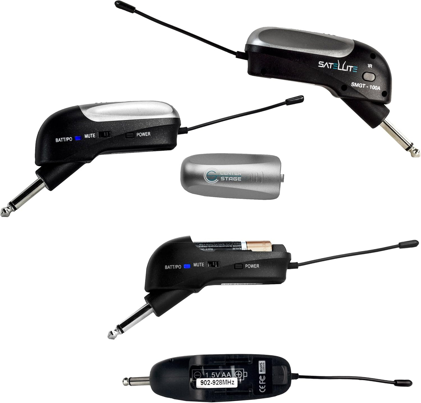 Nady Satellite-SMGT Wireless Guitar Instrument System Diversity