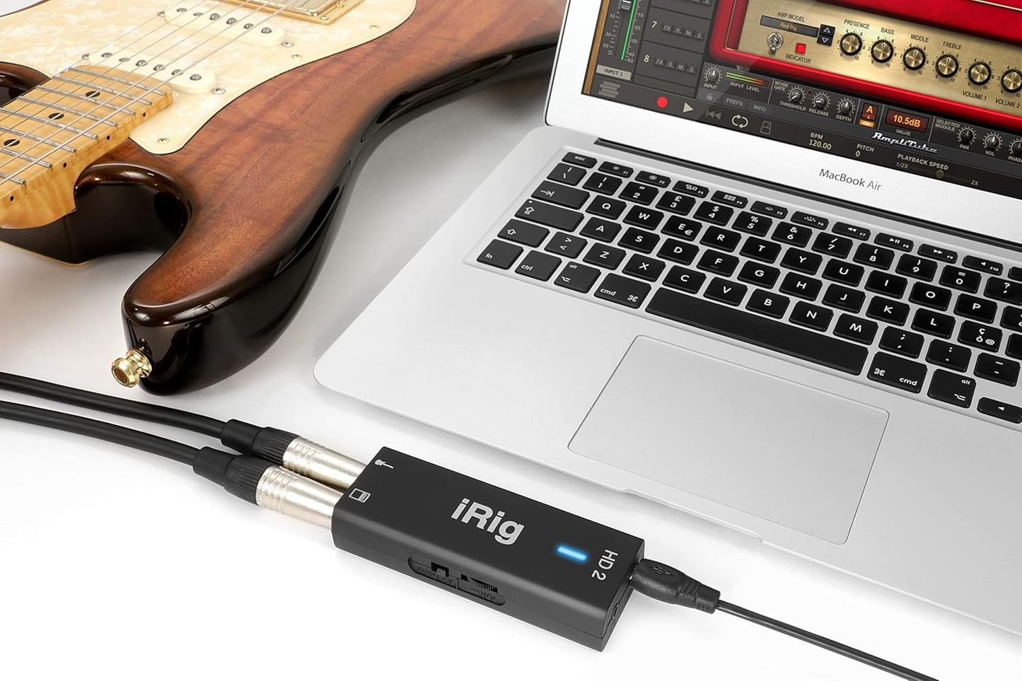 IK Multimedia iRig HD 2 Guitar Interface iOS USB-C