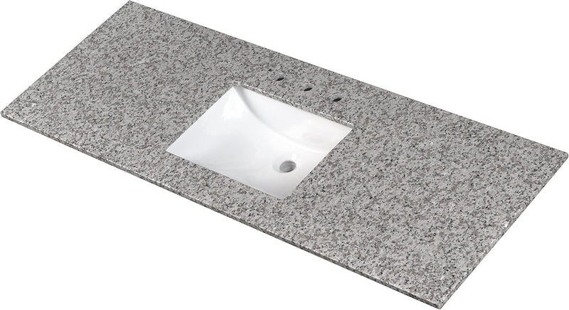 MSI AMZ-VANS-6122-0001 Argento Grigio Granite Vanity Top — main product image