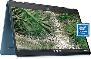 HP 14a-ca0190wm x360 14" Touchscreen Chromebook Teal
