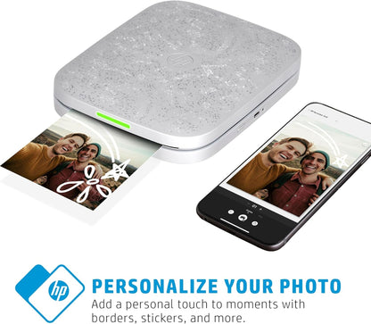 HP HPISP3X4W Sprocket 3x4" Portable Photo Printer