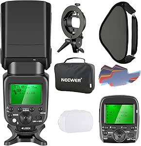 Neewer 90092070 Wireless TTL Flash Speedlite Kit for Sony