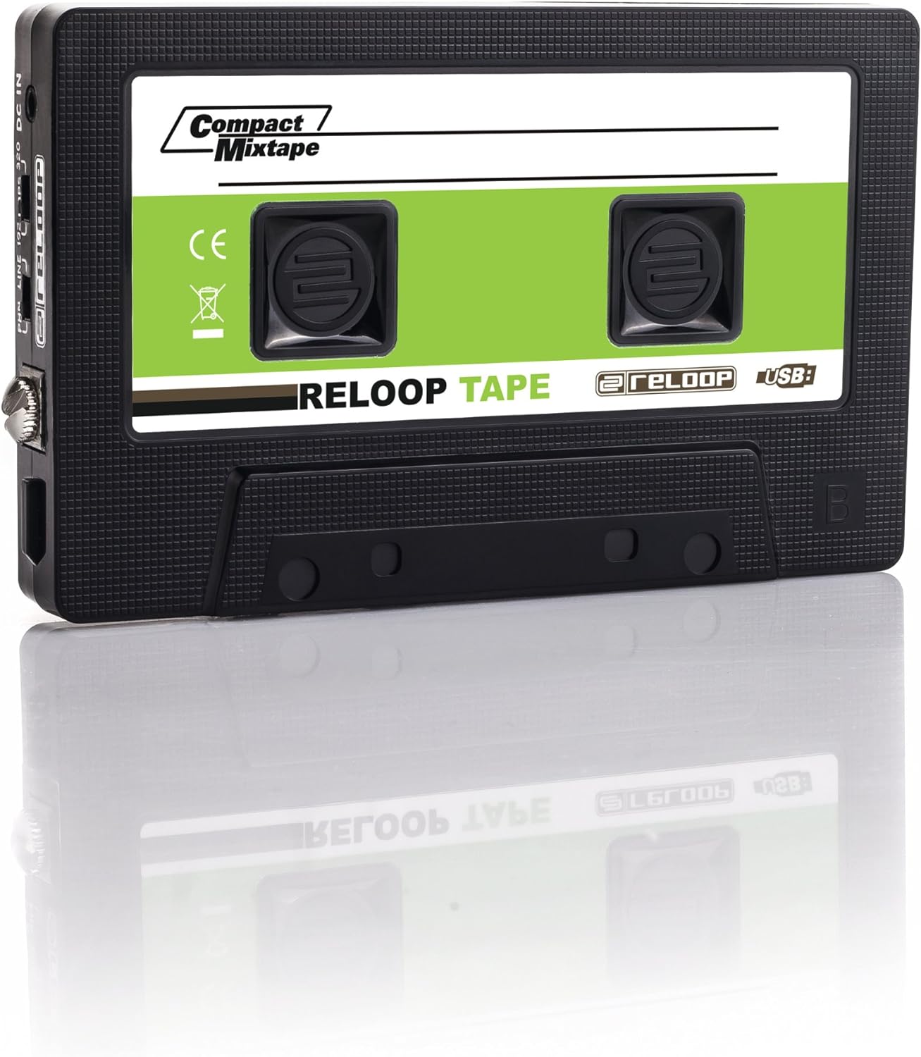 Reloop AMS-TAPE USB Tape Recorder Retro Cassette Look