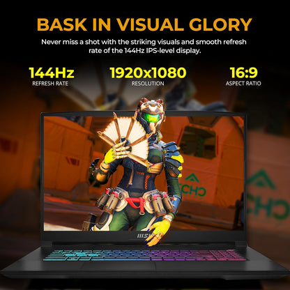 MSI Katana 17 Gaming Laptop i7-13620H RTX 4060