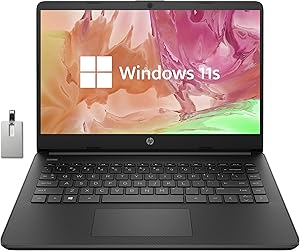 HP Stream 14" HD Laptop Intel Celeron 64GB eMMC