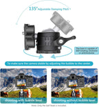 Neewer 28mm Low Profile Tripod Ball Head 360°