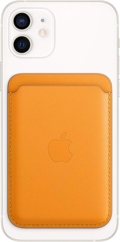 Apple MagSafe Leather Wallet - California Poppy