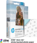 HP HPIZ2X3100 Sprocket 2x3 Sticky Back Photo Paper 100 Sheets